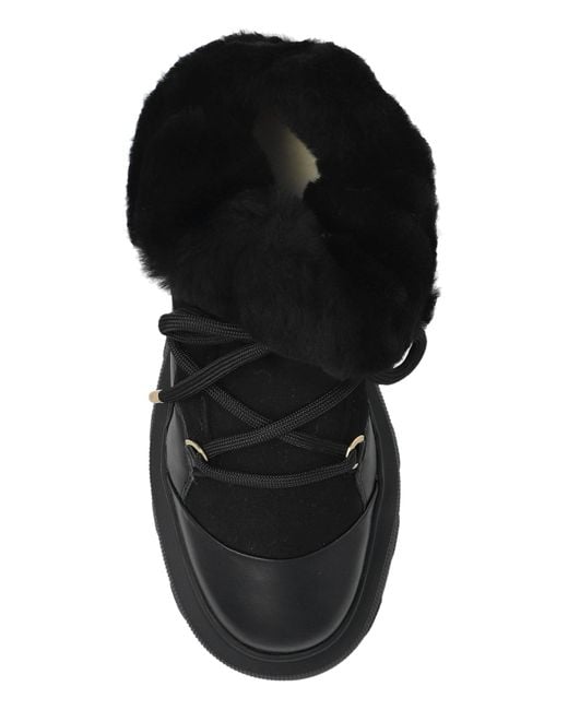 Inuikii Black Snow Boots "Endurance Trekking"