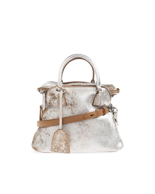 Maison Margiela White '5Ac Soft Mini' Hand Bag