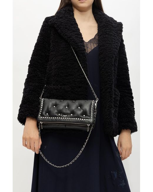 Zadig & Voltaire 'rock Rider' Shoulder Bag in Black Lyst