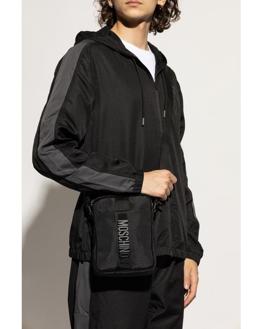 Moschino Black Shoulder Bag for men