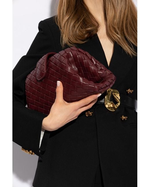 Bottega Veneta Red 'the Lauren 1980 Small' Shoulder Bag,
