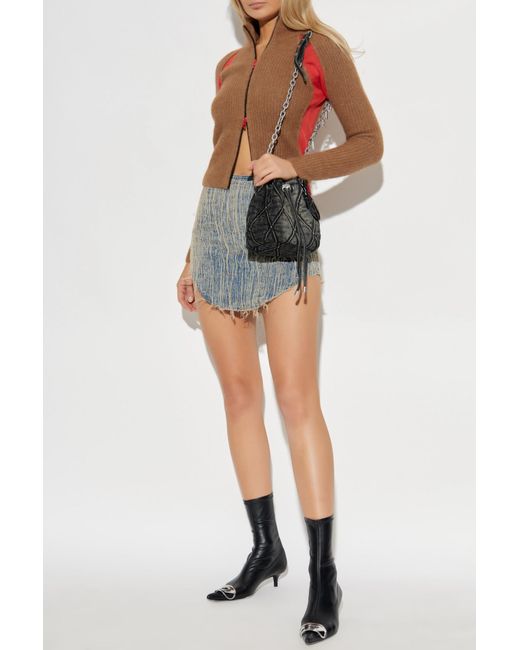 DIESEL Brown Cardigan 'M-Louise'