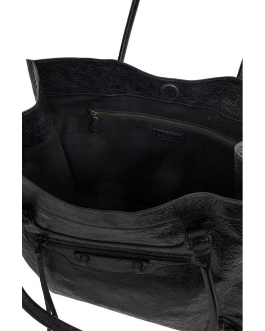 Balenciaga Black Shoulder Bag "Le City Medium"