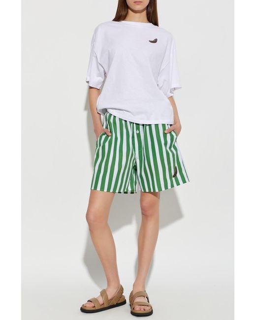 Hanro Green Trousers From The 'Charlotte Adam' Collection