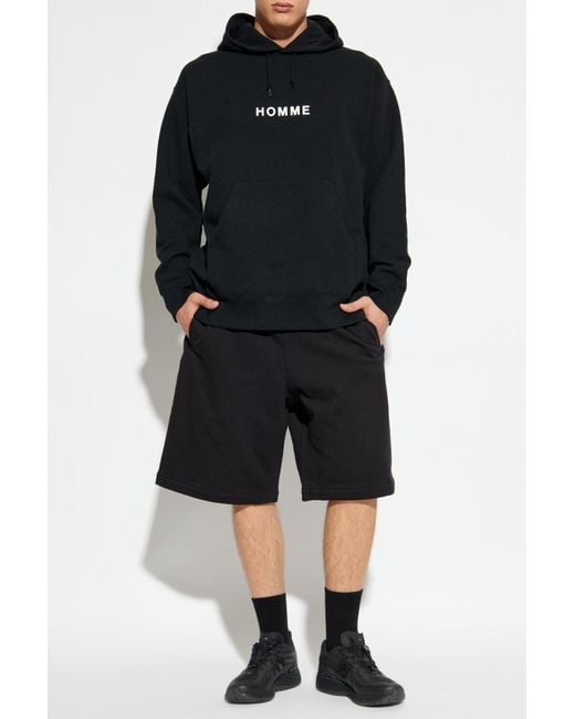 Comme des Garçons Black Hoodie for men