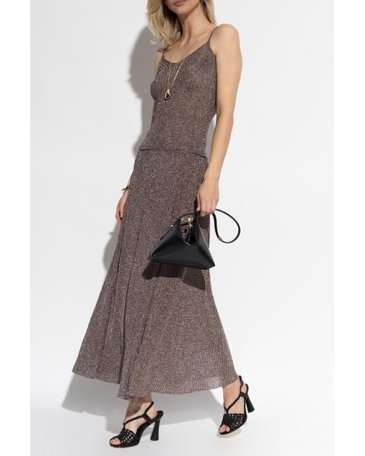 Ulla Johnson Brown "Marion" Strap Top