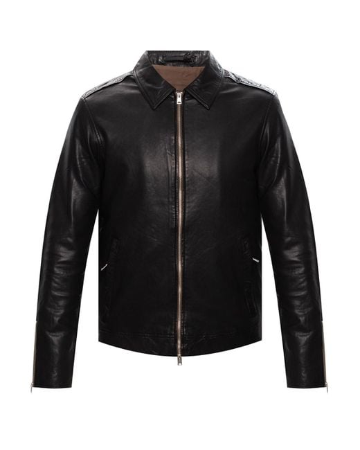 AllSaints 'laverton' Leather Jacket Black for men