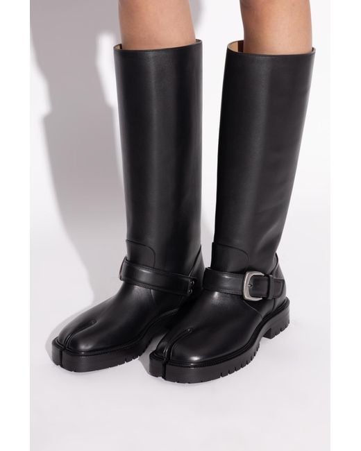 Maison Margiela Black Leather Boots
