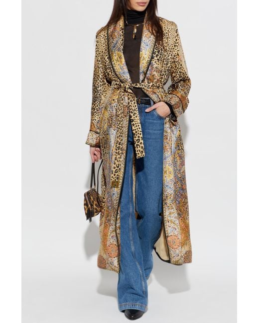 Etro Natural Silk Coat