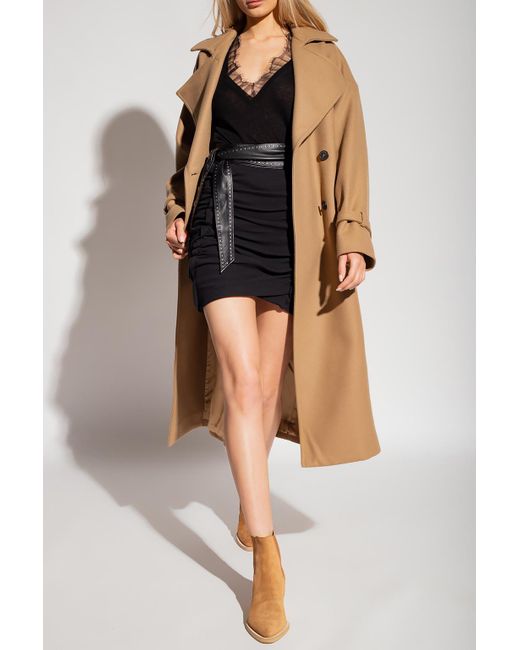 IRO Black 'Haby' Sweater With Lace