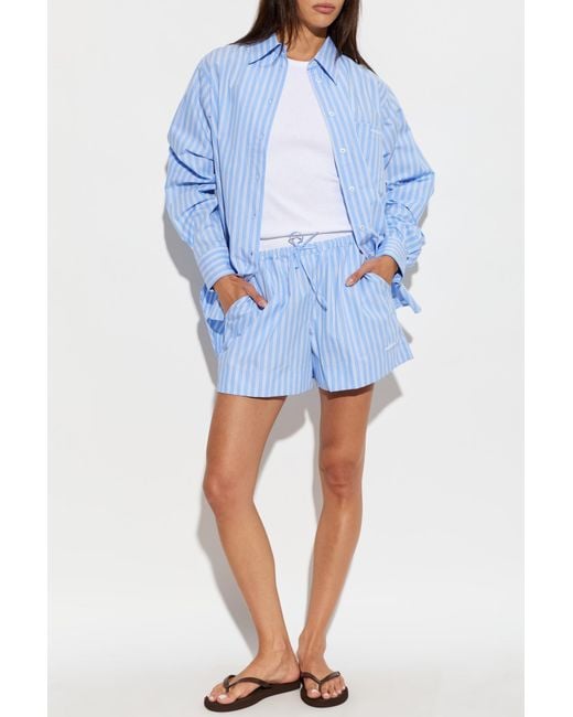Hunza G Blue 'Essential' Shorts