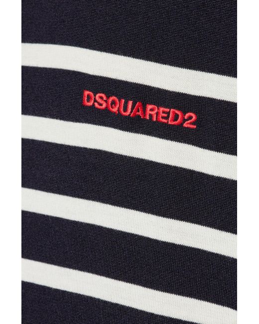 DSquared² Black Sweater With Logo for men