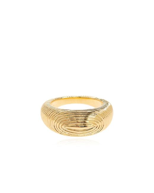 LIE STUDIO Metallic "Audrey" Ring