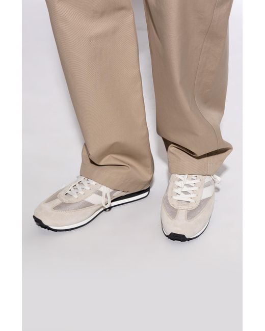 Tom Ford White Sports Shoes With Logo for men