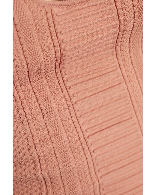 DSquared² Pink Backless Dress