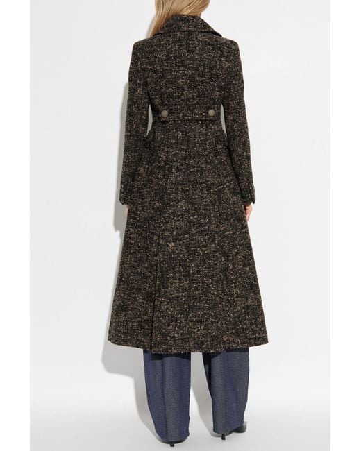 Max Mara Black Coat 'Senior'
