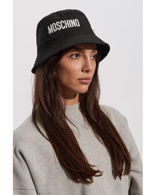 Moschino Brown Double-Sided Hat