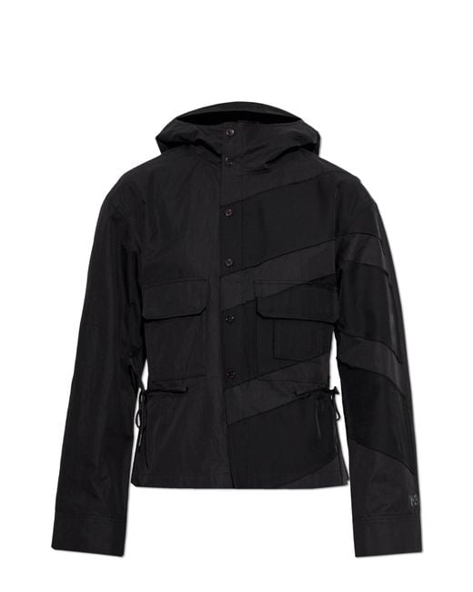 Y-3 Black Light Jacket With Hood