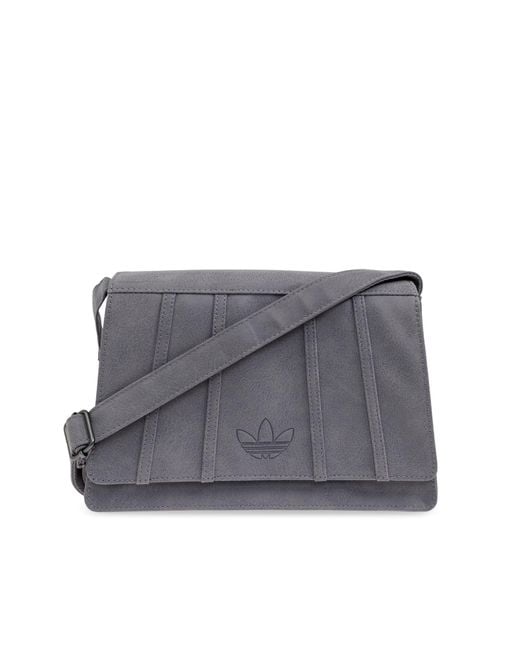 25SS新作大人気【ADIDAS】SHOULDER BAG◆グレー adidas Originals Shoulder Bag With Logo in Gray | Lyst