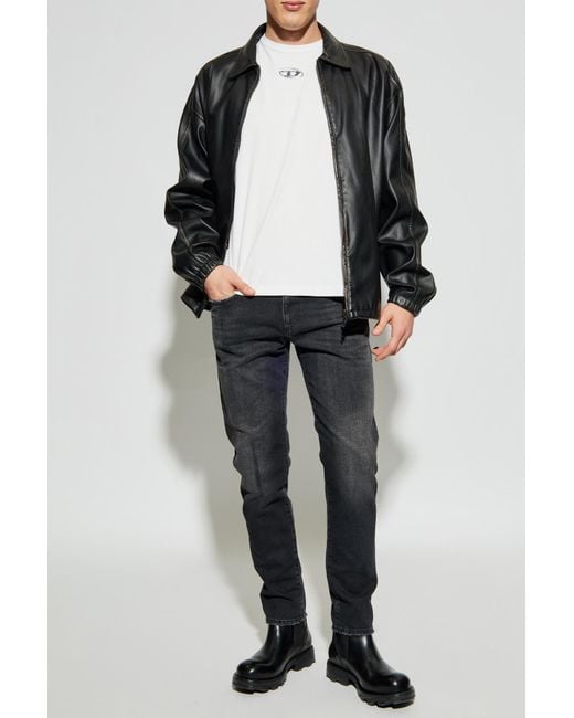 DIESEL White T-Shirt "T-Norm-Iod" for men