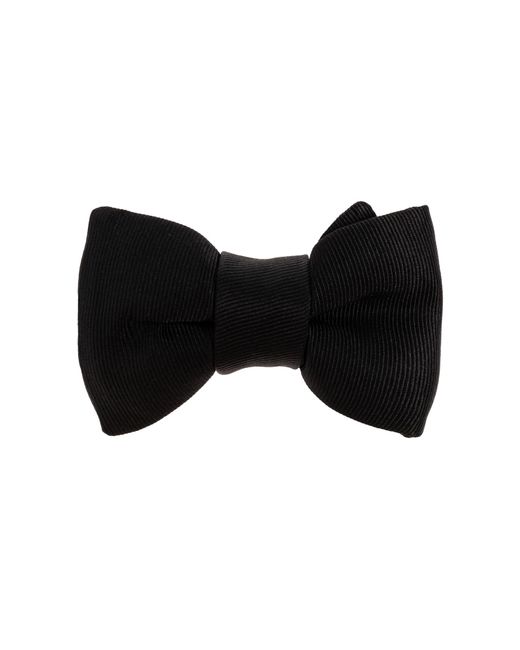 Tom Ford Black Silk Bow Tie for men