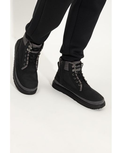 Ugg Black 'highland Sport' Insulated Boots for men