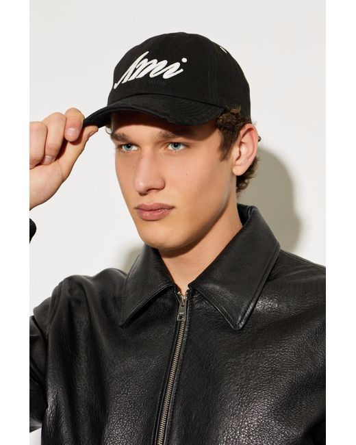 AMI Black Baseball Cap