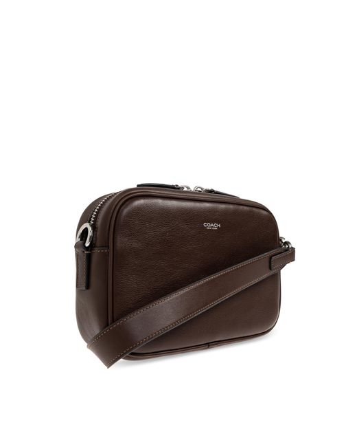 COACH Brown Shoulder Bag 'Radio' for men