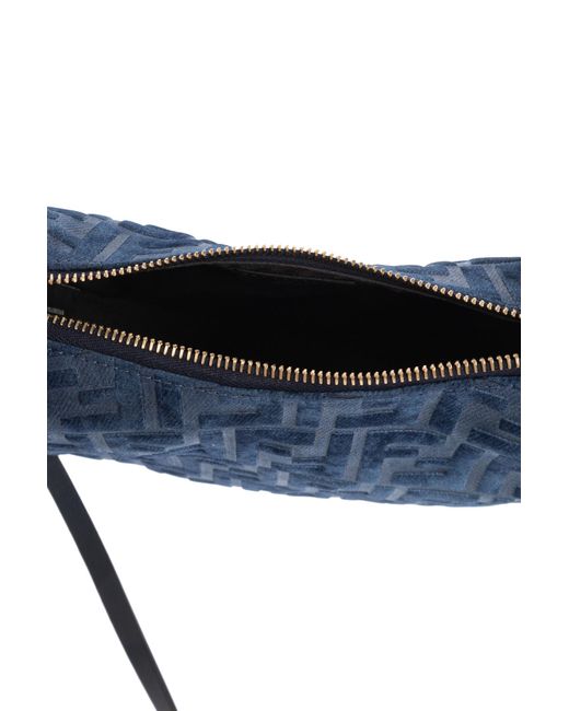 Fendi Blue Shoulder Bag 'Graphy Mini'