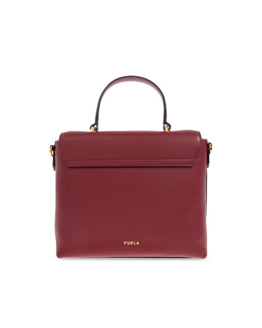 Furla Red Handbag 'Moonlight Small'