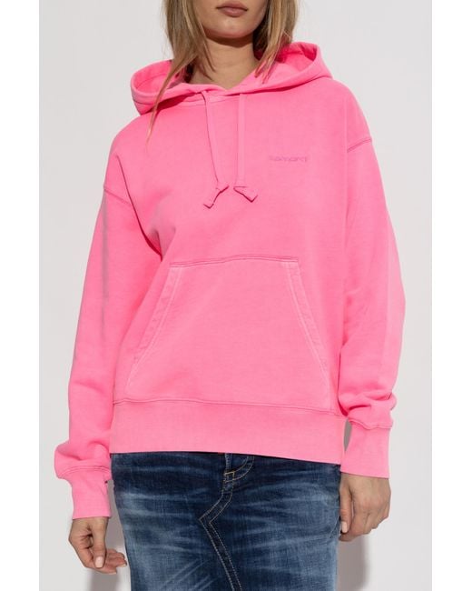 Carhartt Pink Sweatshirt With Logo