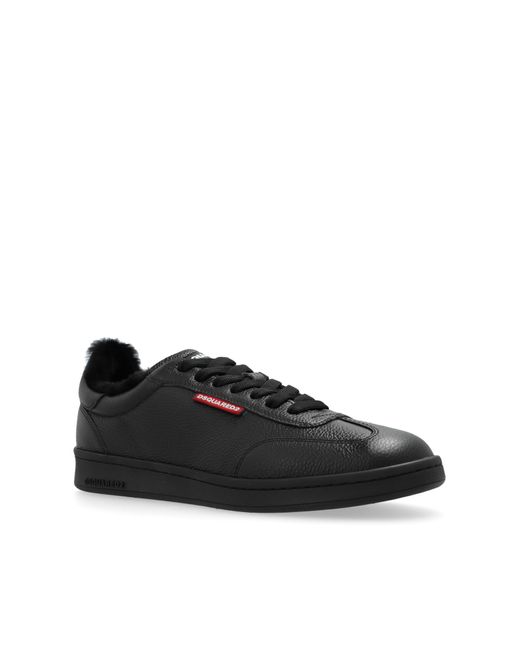 DSquared² Black Sneakers Boxer for men