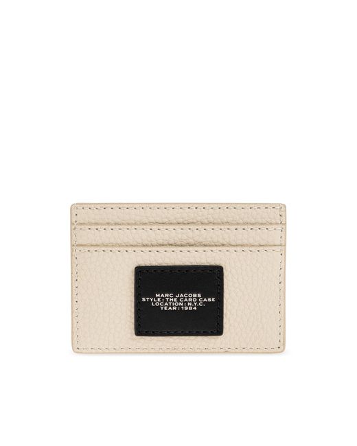 Marc Jacobs Natural Card Holder With Patch