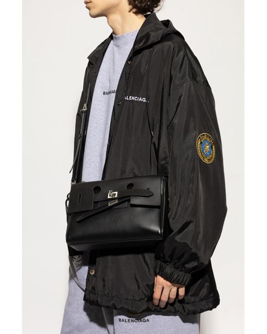 Balenciaga Black Shoulder Bag Bel Air Small for men