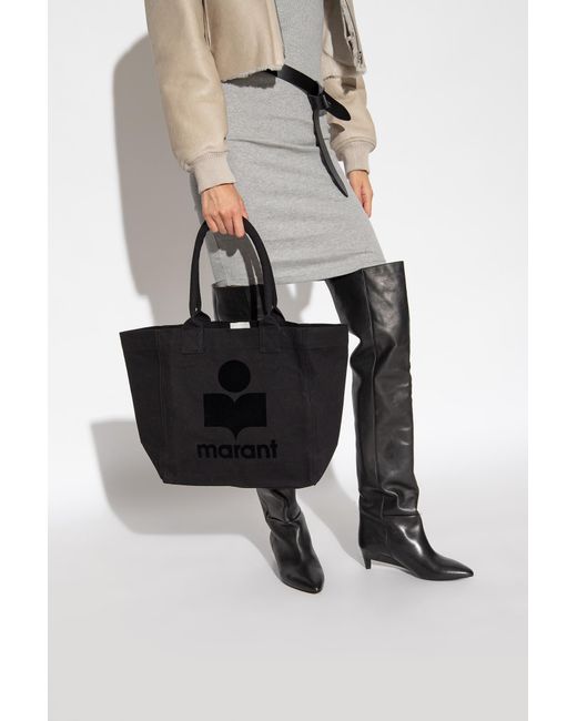 Isabel Marant Black 'Yenky Small' Shopper Bag