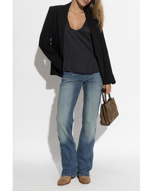 Zadig & Voltaire Black Blazer 'Vavy'