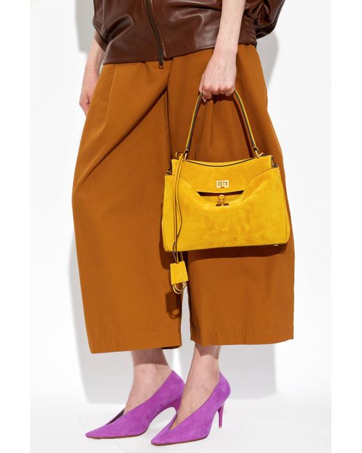 Balenciaga Yellow 'Rodeo Small' Bag