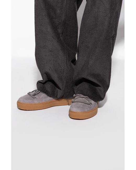 Inuikii Gray Snow Boots "Classic Low" for men