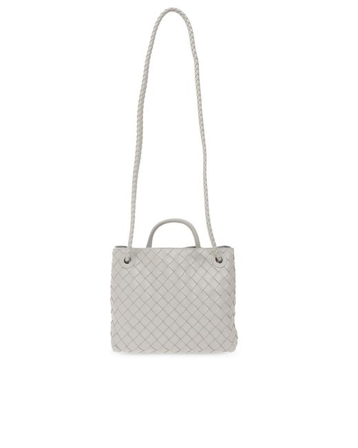 Bottega Veneta Small Andiamo Intrecciato Leather Shoulder Bag