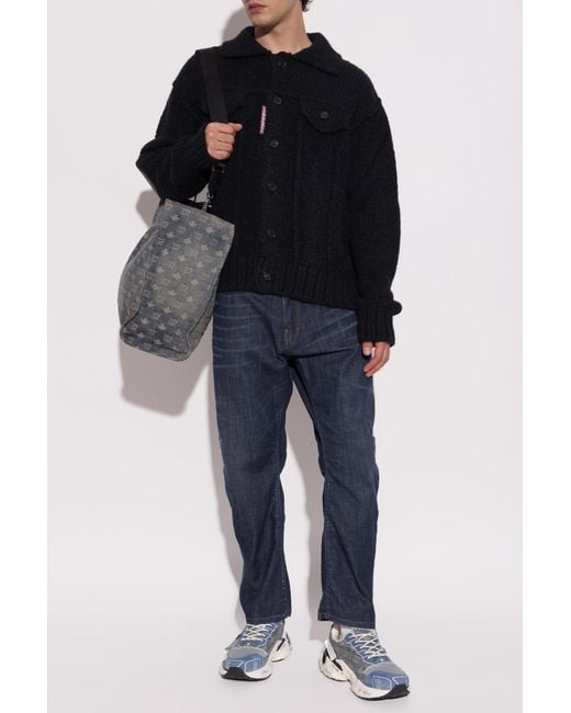DSquared² Black 'Brd' Jeans for men