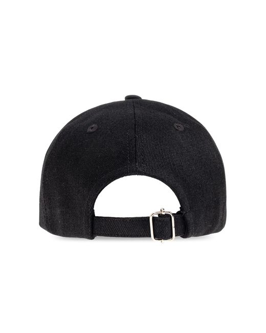 A.P.C. Black Baseball Cap