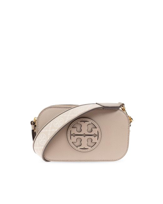 Tory Burch Natural Shoulder Bag 'Miller Mini'