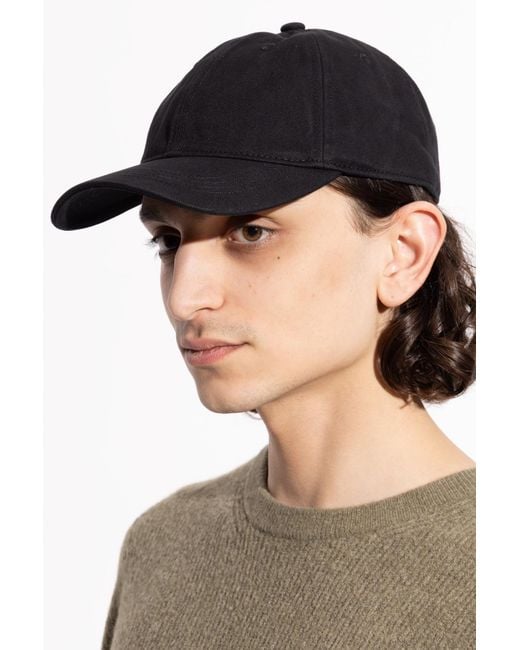 Acne Black Baseball Cap