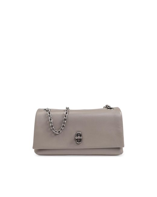 Marc Jacobs Gray Leather Shoulder Wallet