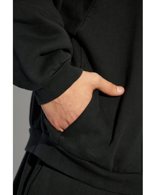 Fear Of God Black Printed Sweatshirt for men