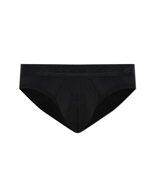 DSquared² Black Briefs With Logo for men