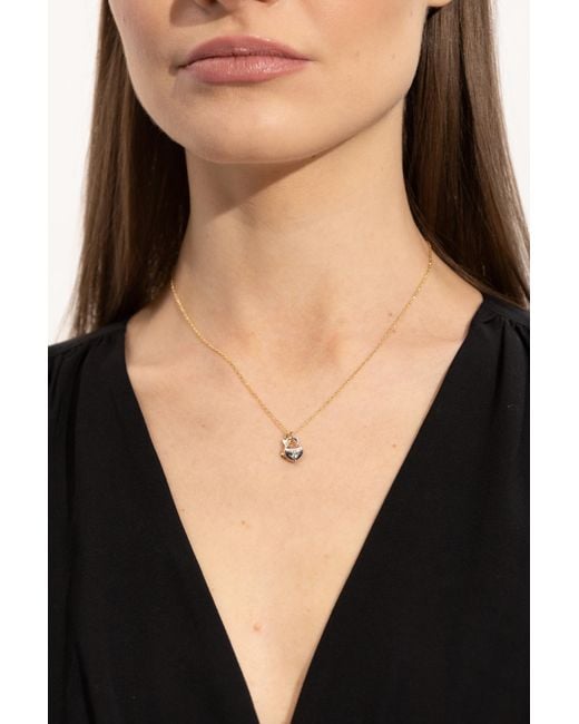 Kate Spade Metallic Brass Necklace