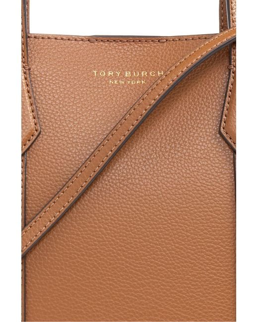 Tory Burch Natural Handbag "Perry Small"