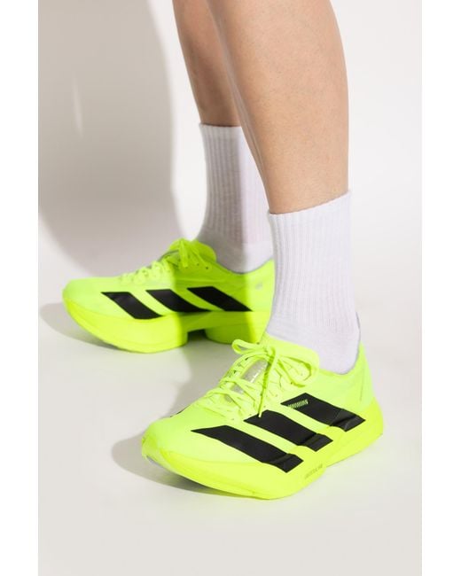 Adidas Originals Green Sports Shoes 'Adizero Adios Pro 4 W'