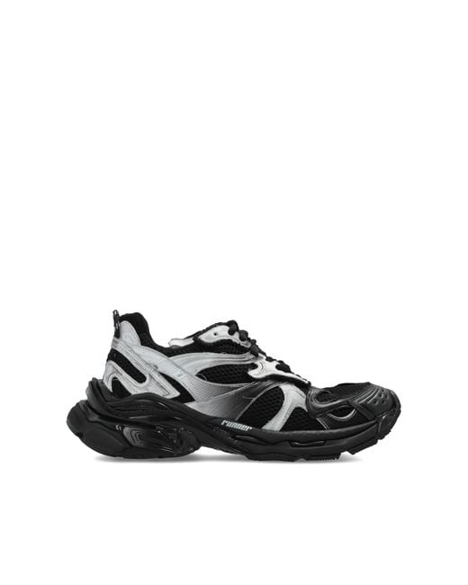 Balenciaga Black 'Runner 2' Sports Shoes for men